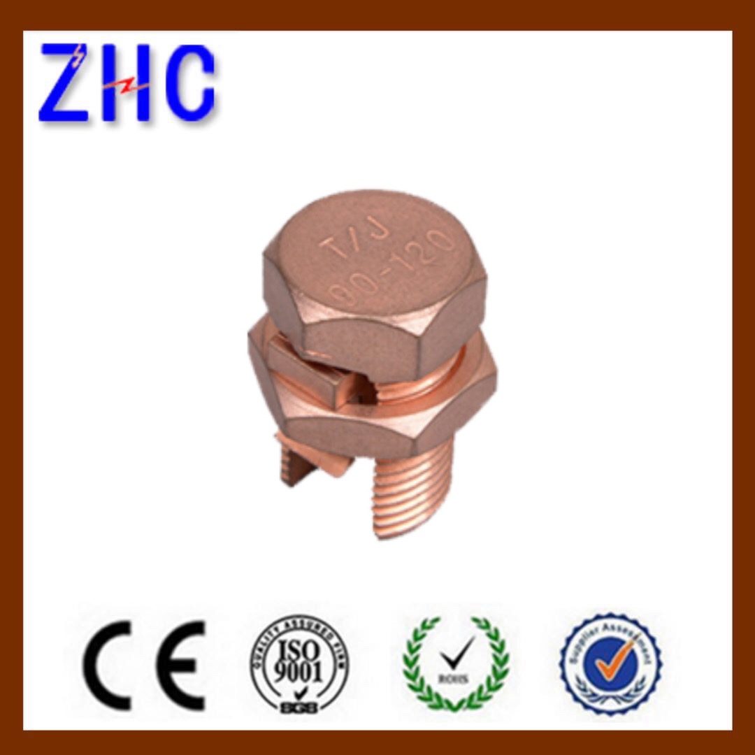 T/J Copper Bolt Cable Connectors Clamp, China T/J cable clamp, copper